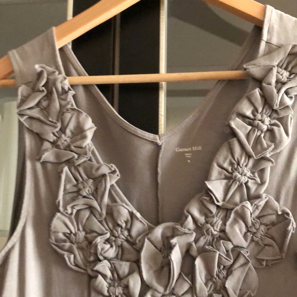 Light grey jersey casual dress size medium